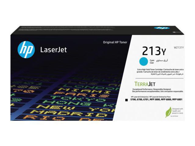 BildeHP Toner W2131Y 213Y Cyan