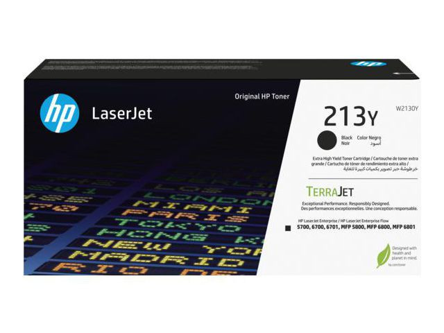 BildeHP Toner W2130Y 213Y sort