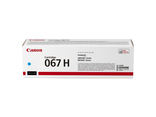 BildeCanon 067H C (cyan) toner 2350 sider