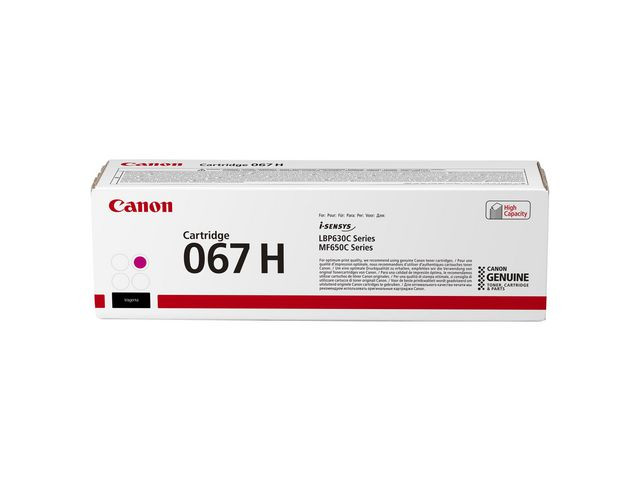 BildeCanon 067H M (magenta) toner 2350 sider