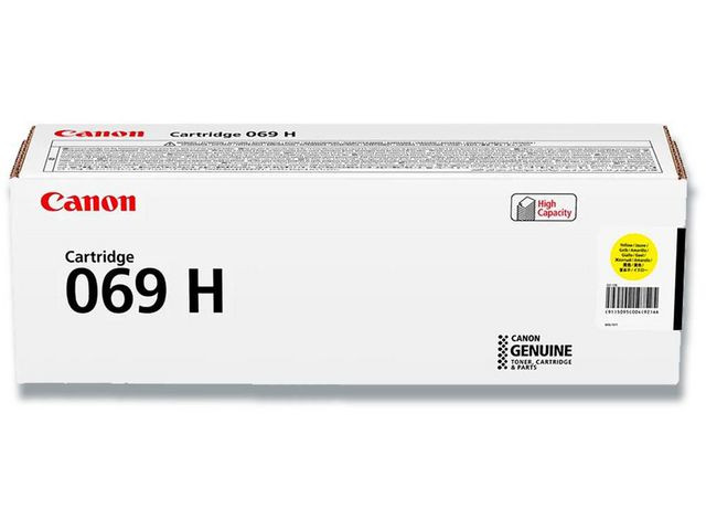 Bilde069 H Y Yellow Toner Cartridge 5.5k