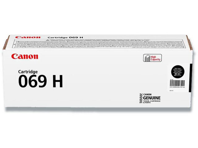 BildeCanon 069H BK (svart) toner 7600 sider