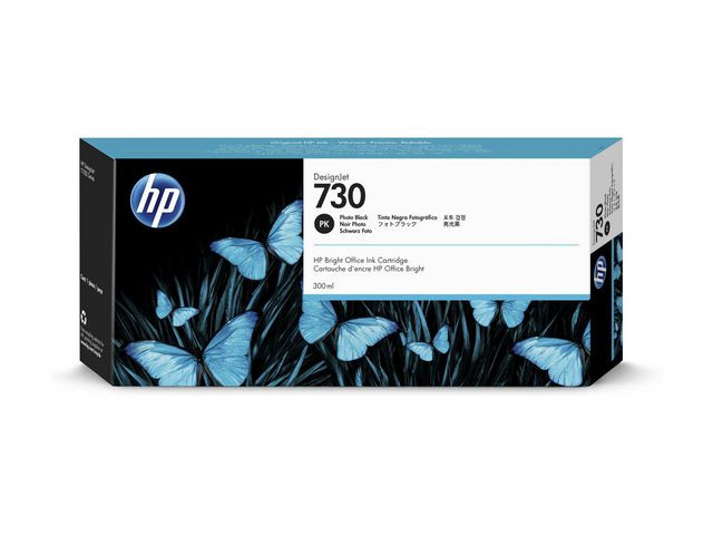 BildeHP Ink P2V73A 730 Photo Black 300ml