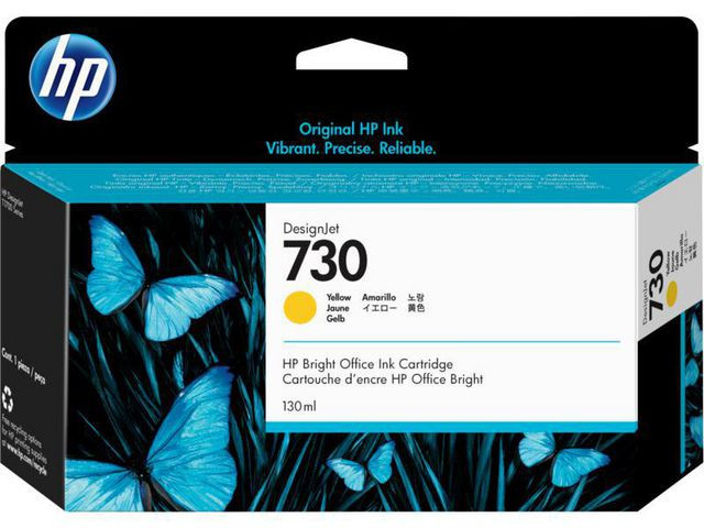 BildeHP Ink P2V64A 730 Yellow 130ml