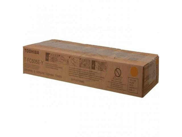 BildeToshiba toner cartridge yellow TFC505EY