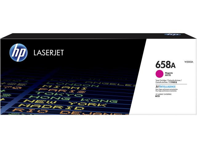 BildeColor LaserJet 658A Magenta LaserJet Toner Cartridge 6K