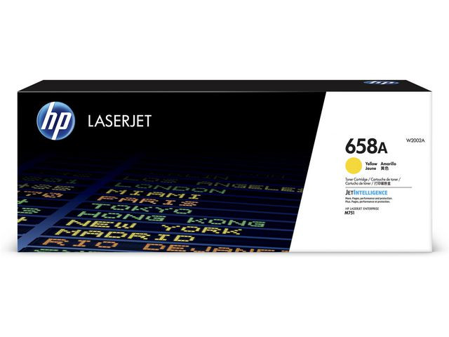 BildeColor LaserJet 658A Yellow LaserJet Toner Cartridge 6K