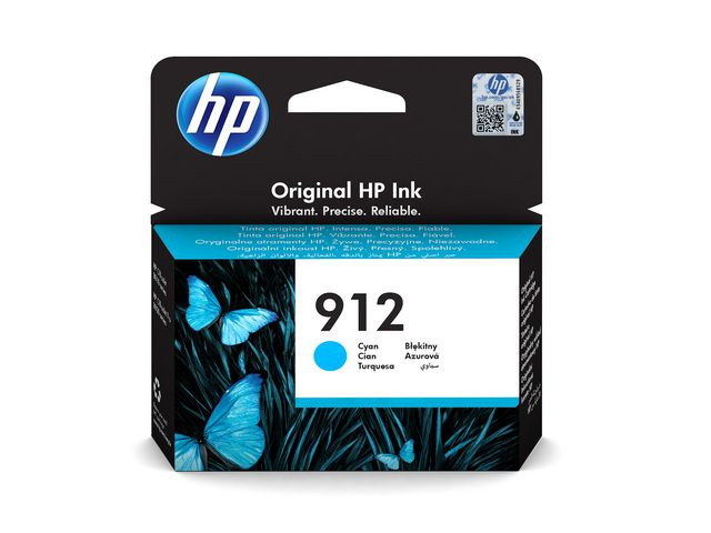 BildeHP Ink 3YL77AE 912 Cyan