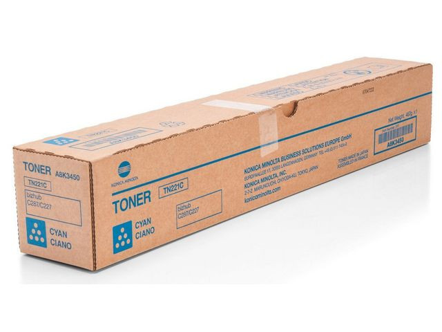 BildeBizhub C 227/287 toner cyan 21K