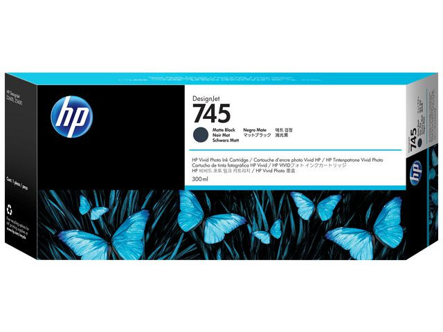 BildeHP 745 Ink Cartridge Matte Black 300ml