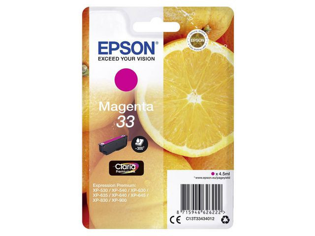 Bilde33 Magenta Claria Premium Ink
