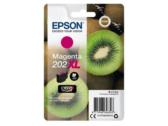 BildeEpson 202XL M (magenta) blekkpatron 8,5 ml