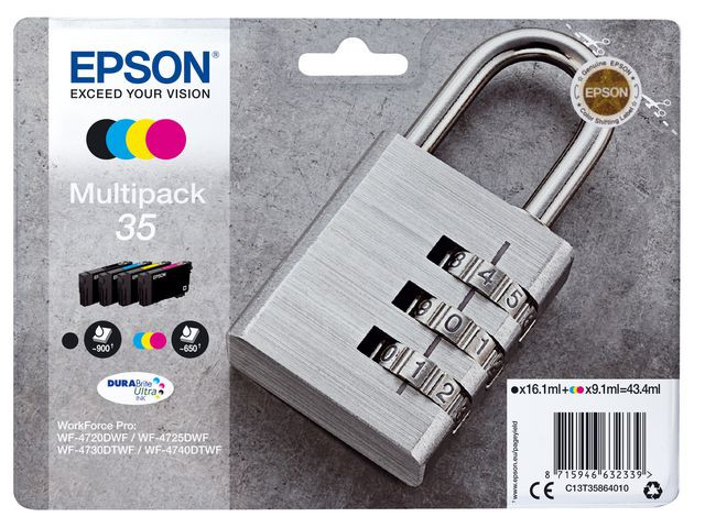 BildeT3586 4-colours Multipack ink