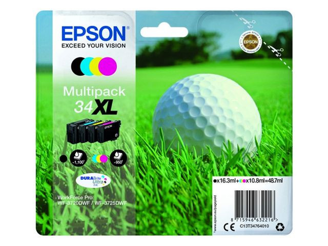 BildeT3476 4-colours Multipack ink XL