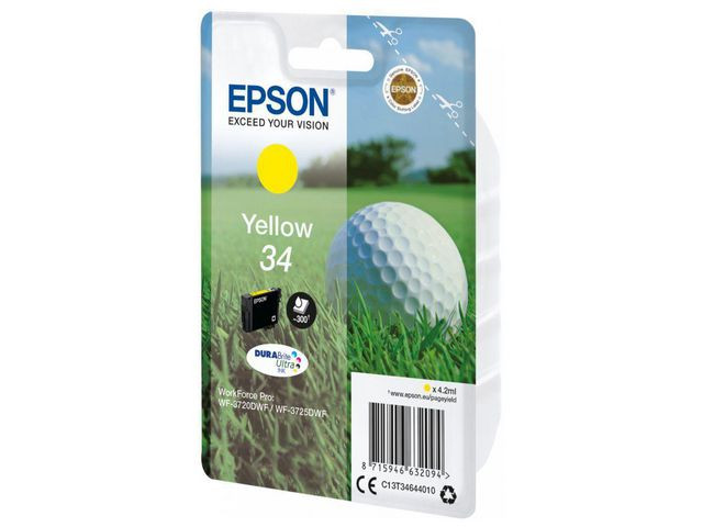 BildeT3464 Yellow ink w/alarm