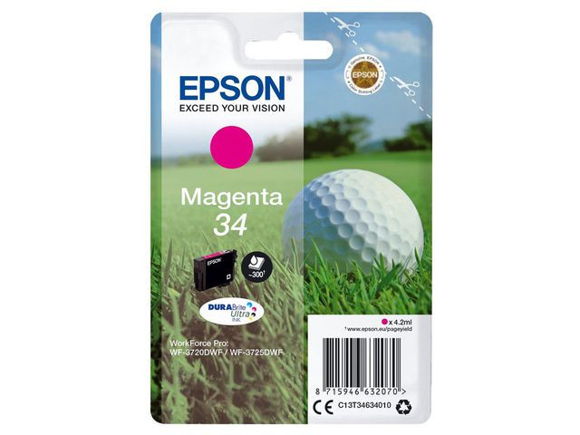 BildeEPSON 34 Ink Magenta 4,2ml