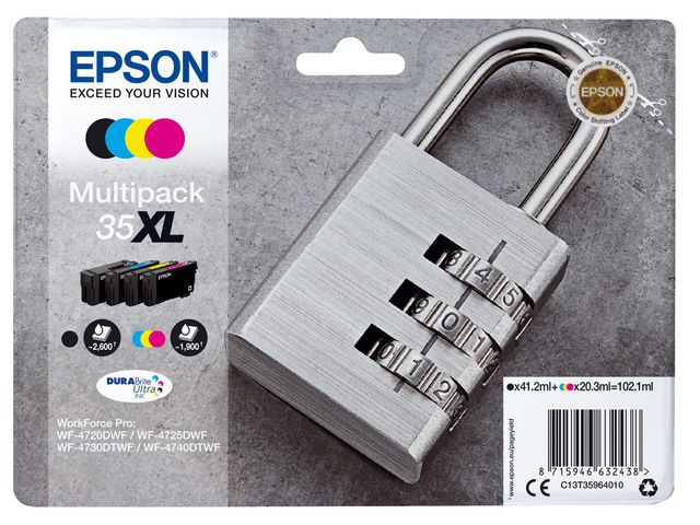 BildeT3596 4-colours Multipack ink XL