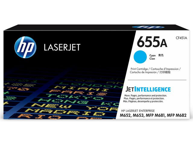 BildeToner HP CF451A 655A 10,5K Cyan
