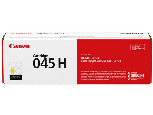 BildeCanon 045H Y (gul) toner 2200 sider