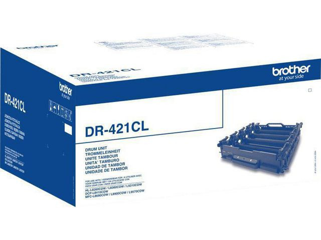 BildeBrother DR-421CL Trummkit MultiPack Bk,C,M,Y, 50.000 Sidor
