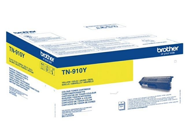 BildeBrother TN910 Y (gul) toner 9000 sider