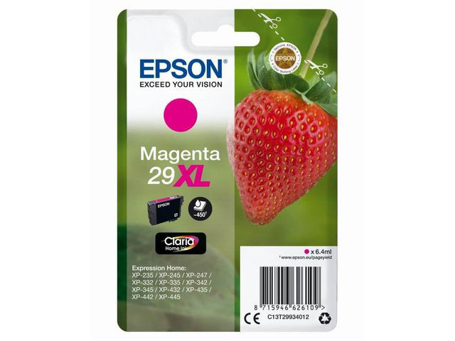 BildeEpson 29XL M (magenta) blekkpatron 6,4 ml