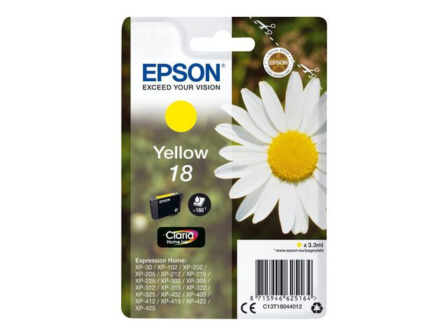 BildeT1804 Yellow Ink Cartridge