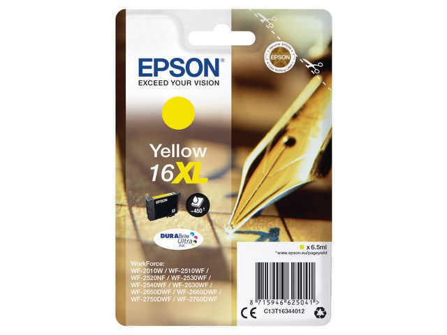 BildeT1634 Yellow Ink Cartridge XL