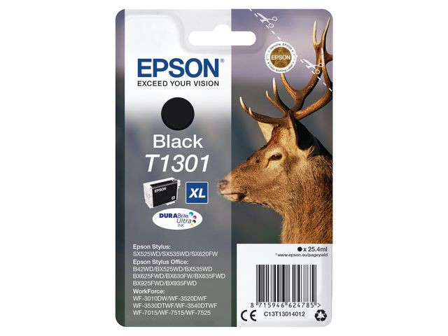 BildeT1301 Black Ink Cartridge XL