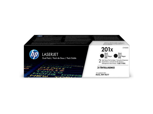 BildeColor LaserJet 201X black toner dualpack
