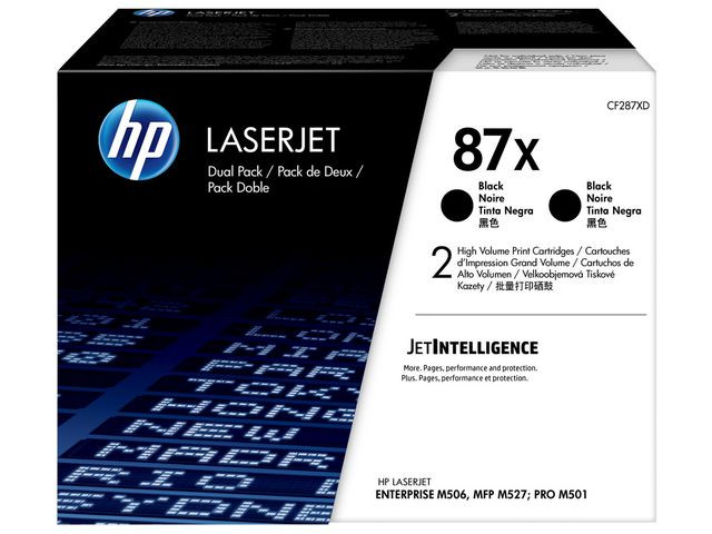 BildeToner HP CF287XD No 87X Sort (2)
