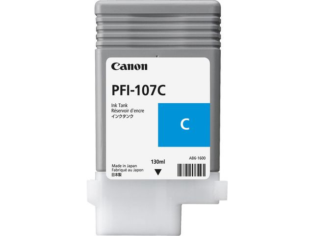 BildeCanon 107 C (cyan) blekkpatron 130 ml