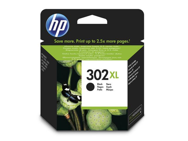 BildeHP 302XL BK (svart) blekkpatron 8,5 ml