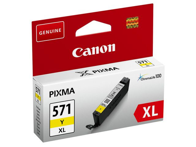 BildeCanon CLI-571XL Y (gul) blekkpatron 12,2 ml
