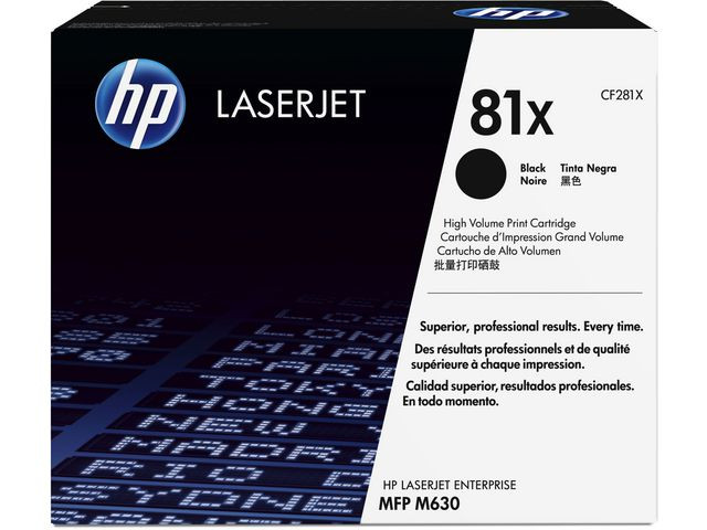 BildeHP Toner CF281XC 81X Black Contract
