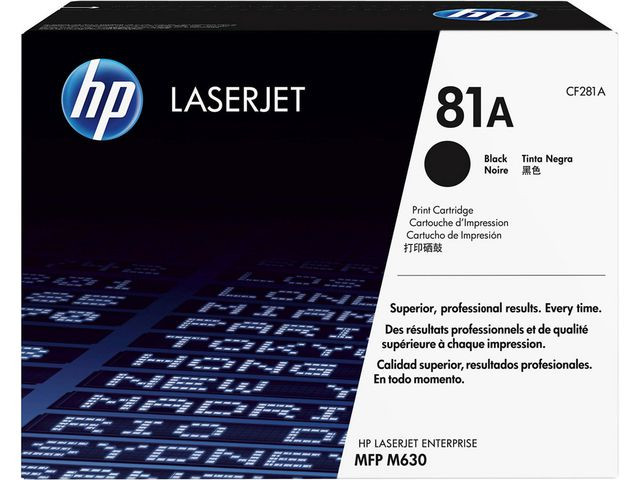 BildeToner HP CF281A 10.5K sort
