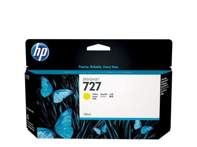 BildeHP Ink F9J78A 727 Yellow 300ml