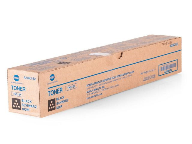 BildeBIZHUB C554 toner black 29K