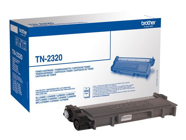 BildeBrother TN2320 BK (svart) toner 2600 sider