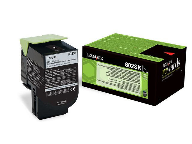 BildeLexmark CX310 / CX410 BK (svart) toner 2500 sider