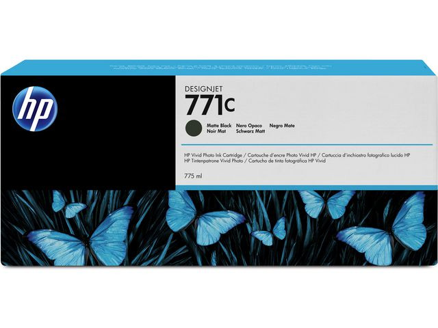 BildeNo771C Matte black ink cartridge, 775ml