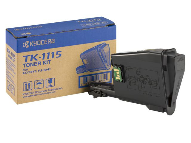 BildeKyocera Toner Sort TK-1115 (1.600 sider)