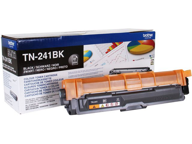 BildeBrother TN241 BK (svart) toner 2500 sider