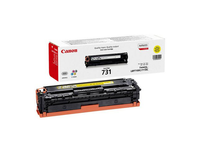BildeCanon 731 Y (gul) toner 1800 sider