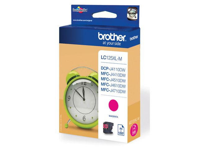 BildeBrother LC125XL M (magenta) blekkpatron 1200 sider