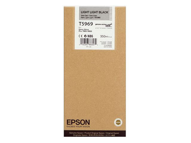 BildeEpson Blekkpatron T5969 Lys Lys Sort (350ml)