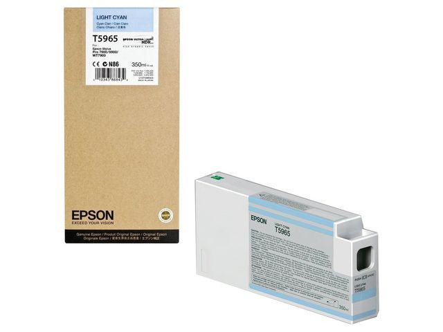 BildeEpson Blekkpatron T5965 Lys Cyan (350ml)