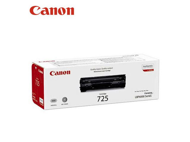 BildeCanon 725 BK (svart) toner 1600 sider