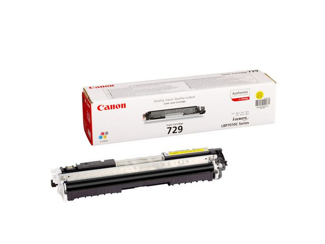 BildeCRG 729 yellow toner