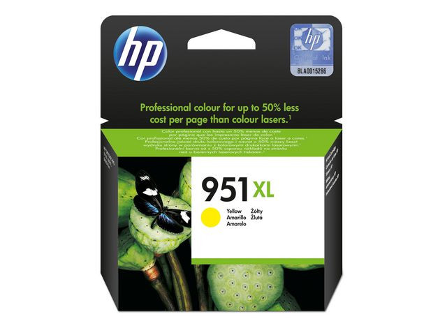 BildeHP 951XL Y (gul) blekkpatron 17 ml
